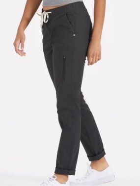 Vuori Women's Rip Stop Pants Charcoal Gray Size S